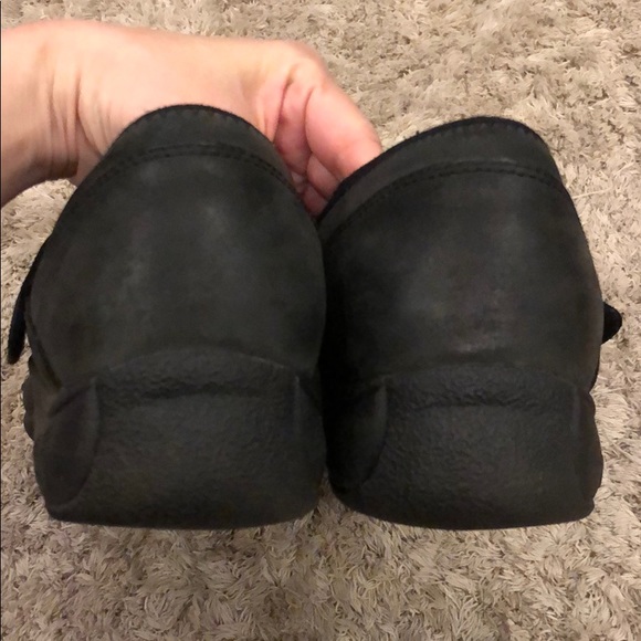 Dansko Black Leather Mary Jane Clogs - Picture 3 of 8